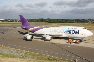 ROM Cargo Boeing 747-400 freighter - photo copyright credit Kevin Cleynhens