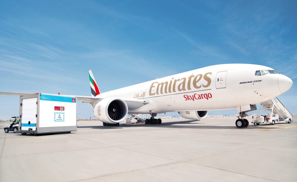 Emirates SkyCargo aircraft
