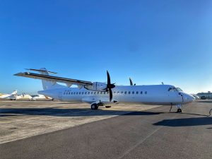 ATR72 cargo aircraft