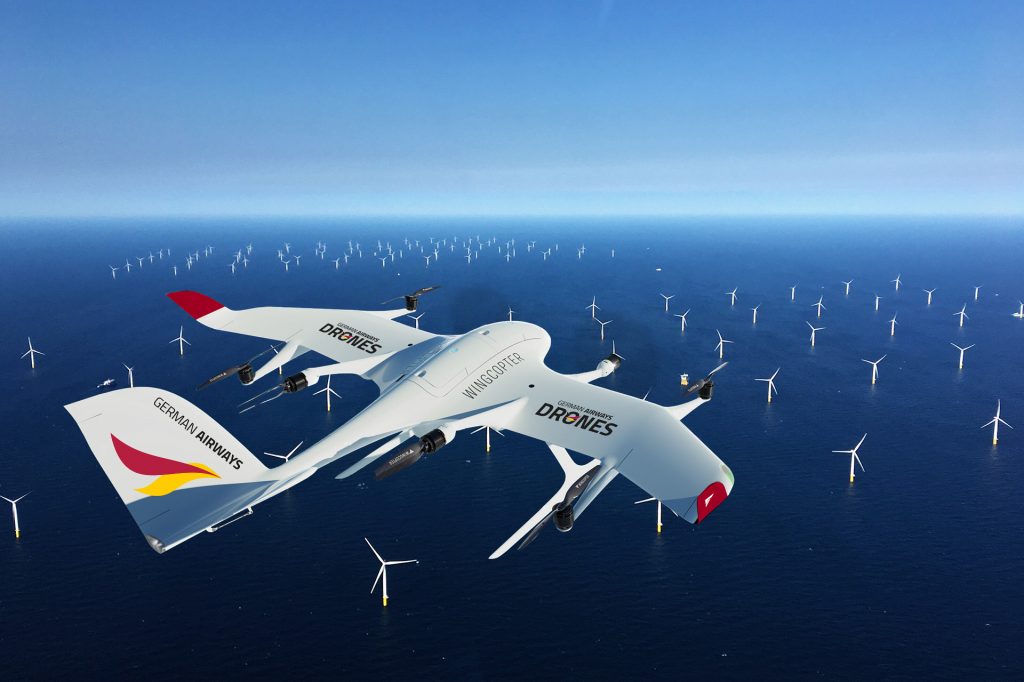 German Airlines Zeitfracht stellt auf Seelogistik mit Drohnen um