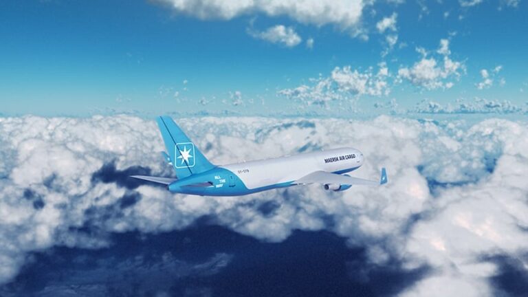 Maersk Air Cargo first flight US-Korea