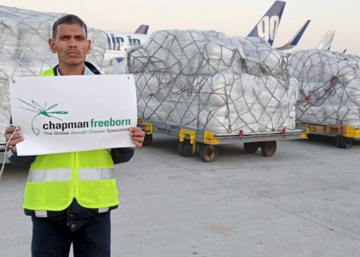 Chapman Freeborn earthquake relief operations