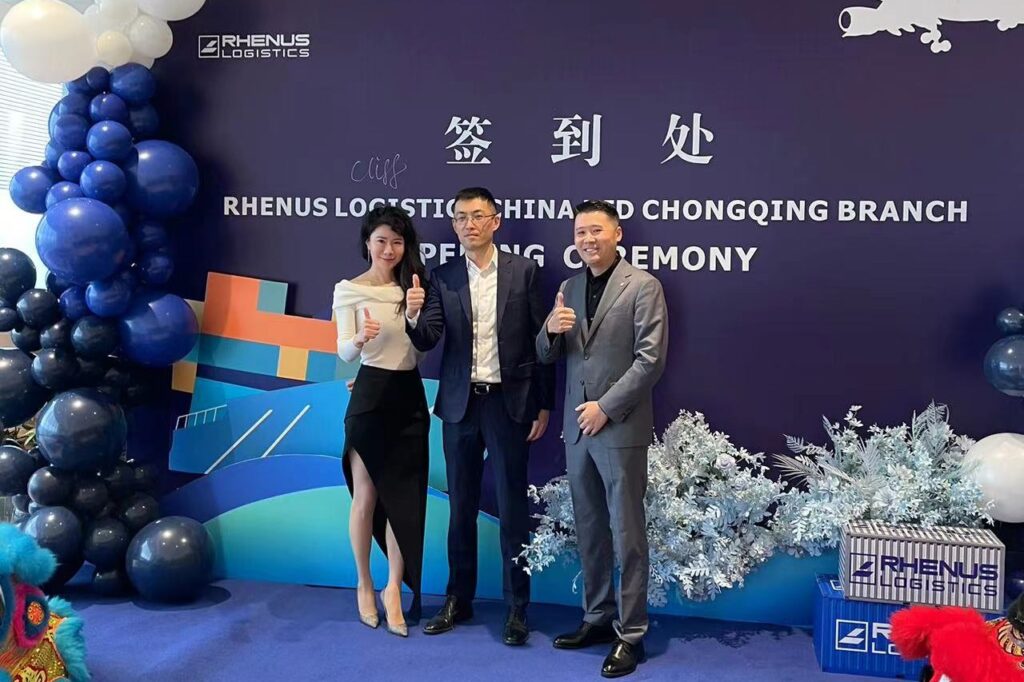 Rhenus opens a new office in Chongqing