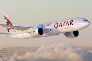Qatar Airways Cargo flight