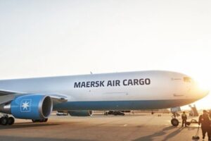 Maersk Air Cargo US China flight