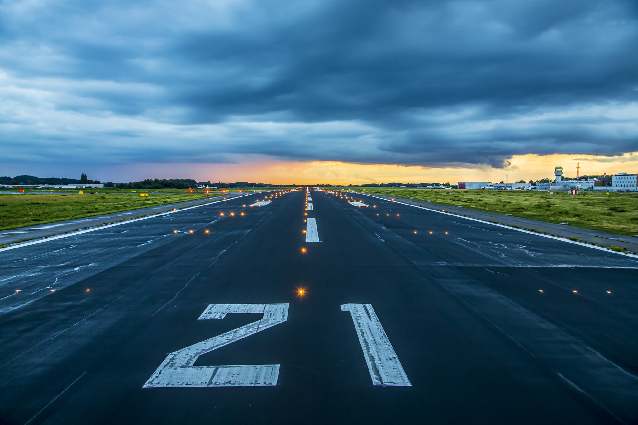 Maastricht Aachen Airport runway