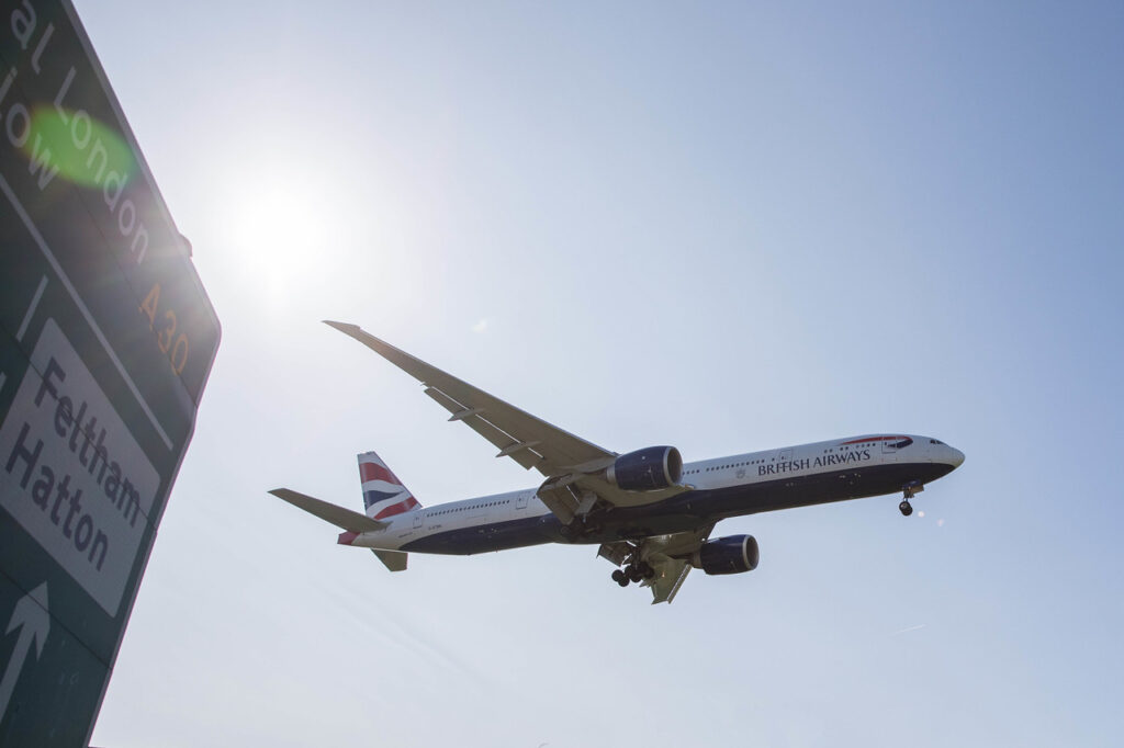 British Airways flight. Photo: IAG Cargo