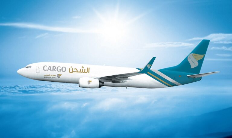 Oman Air's first 737-800 Boeing Converted Freighter