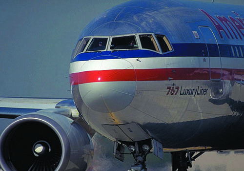 AMERICAN Airlines has recorded a near five per cent drop in cargo for July.