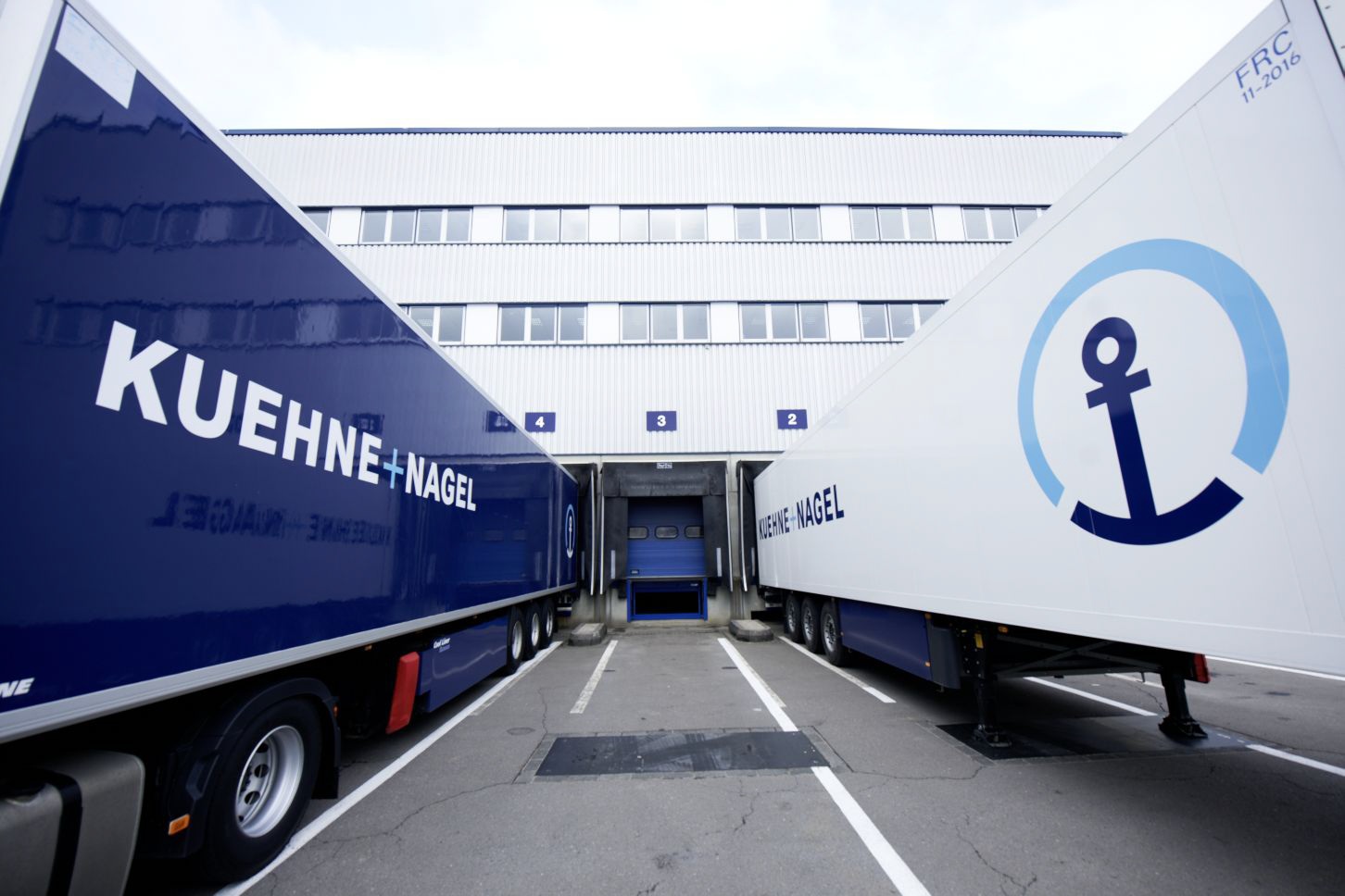Kuehne+Nagel trucks August 2018