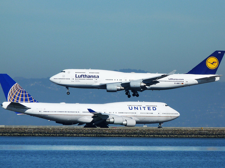 United and Lufthansa 
